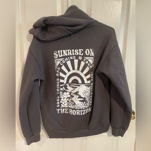 Billabong women’s gray sweatshirt/hoodie, size medium